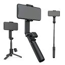 【国内正規品】 MOZA スマホ用ジンバル NANO SE ブラック 伸縮ロッド搭載 iPhone/Android対応 1軸補正 着脱式リモコン 折りたたみ可能...