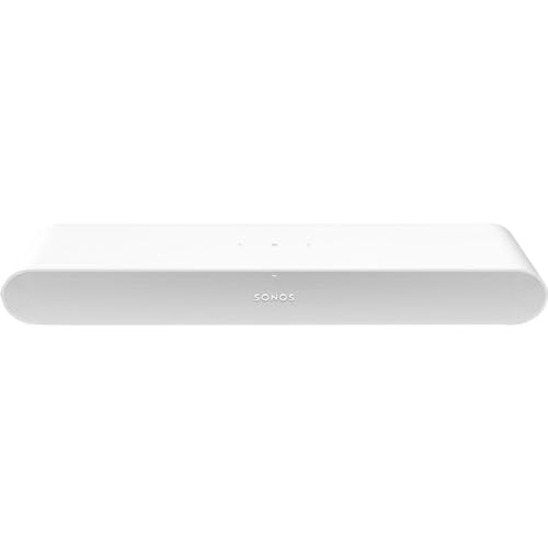 Sonos サウンドバー テレビ用 Ray レイ WiFi Apple Air Play 2対応 テレビ スピーカー 圧倒的なサウンドを体験 RAYG1JP1 ホワイト 559 x 95 x 71 mm(幅 x 奥行き x 高さ)