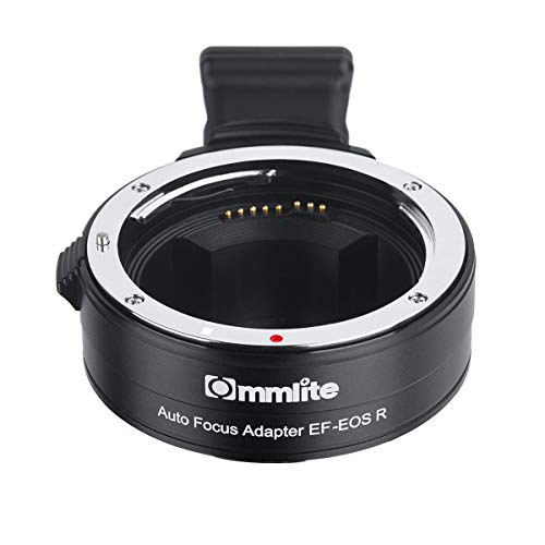 Commlite レンズマウントアダプター CM-EF-EOS R (キヤノンEFマウントレンズ → キヤノンRFマウント変換） 電子接点付き