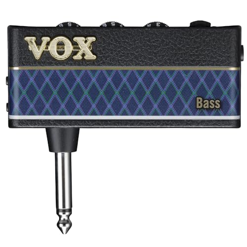VOX ヘッドフォン ベースアンプ amPlug 3 Bass ケーブル不要 ギターに直接プラグ・イン 自宅練習に最適 電池駆動 エフェクト内蔵 クラシックなベースアンプサウンド AP3-BA
