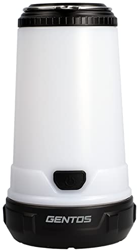 GENTOS(ジェントス) LED ランタン USB充電式 【明るさ500ルーメン/実用点灯10時間/耐塵/耐水】 専用充電池または単3形電池3本(別売り)使用 エクスプローラー EX-180H
