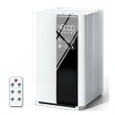 加湿器 大容量 5L 【2023年モデル 4重除菌浄化 & マイナスイオン】 加湿器 ハイブリッド式 卓上 加熱式加湿器 100℃高温除菌 抗菌カートリッジ 空...