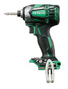 HiKOKI(ハイコーキ) 14.4V コードレスインパクトドライバ アグレッシブグリーン WH14DDL2(NN)(L) 本体のみ 蓄電池・充電器・ビット別売...