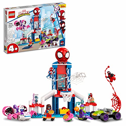 レゴ(LEGO) (R)マーベル スパイディとすごいなかまたち スパイダーマンのたのしいウェブクォーター 10784 おもちゃ ブロック プレゼント スーパーヒーロー アメコミ 戦隊ヒーロー 男の子 女の子 4歳以上