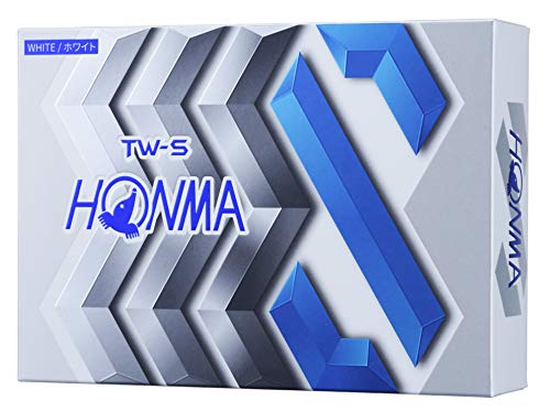 ホンマ ゴルフ ボール TW-X 1ダース 12球入り ホワイト イエロー 3ピース BT1908 TOUR WORLD 本間 ゴルフ HONMA/ホワイト/TW-S