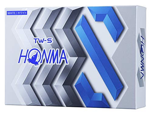 ホンマ ゴルフ ボール TW-X 1ダース 12球入り ホワイト イエロー 3ピース BT1908 TOUR WORLD 本間 ゴルフ HONMA ホワイト TW-S