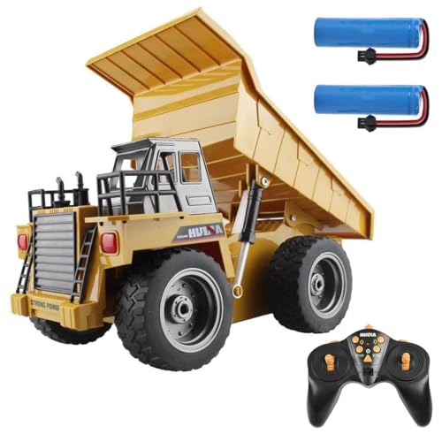 ダンプカー ラジコン ラジコンカー こども向け 多機能 建設車両 2.4GHz 無線 1/18 RCカー 人気 男の子 おもちゃ 初心者向け 操縦しやすい 誕生日 クリスマス プレゼント