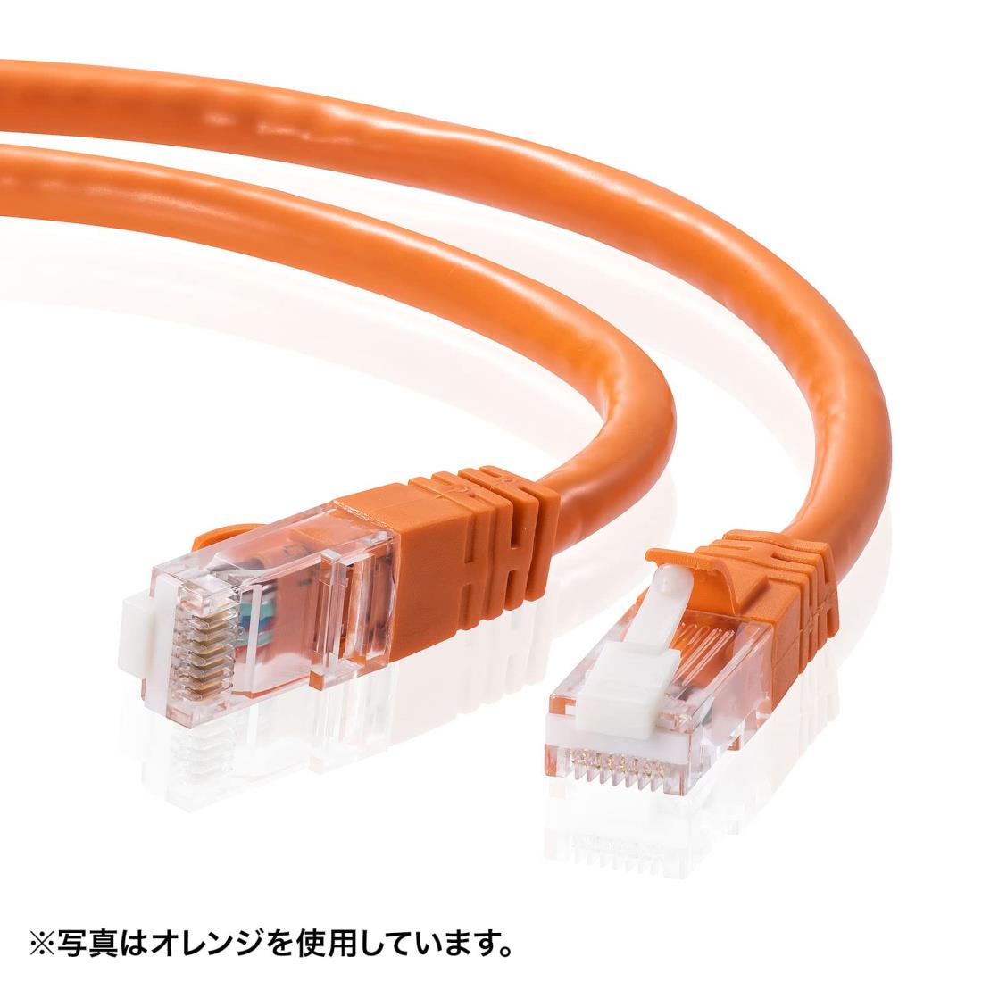 サンワサプライ つめ折れ防止カテゴリ6LANケーブル(ライトグレー・60m) KB-T6TS-60N