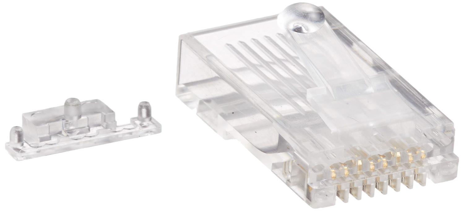 サンワサプライ カテゴリ6A RJ-45コネクタ(単線用) ADT-6ARJ-100