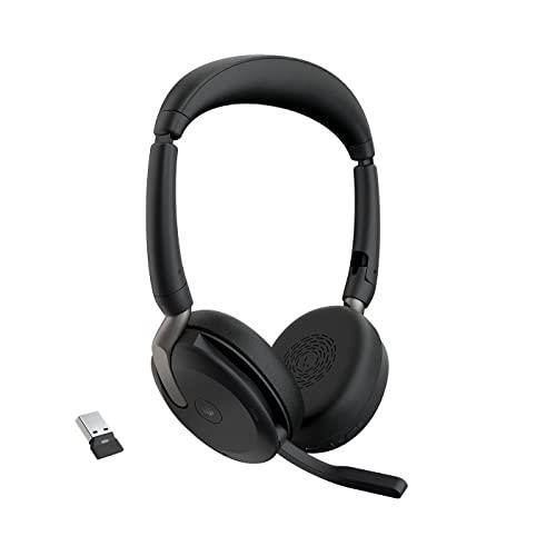 Jabra Evolve2 65 Flex Link380a MS Stereo 26699-999-999 折り畳み式ヘッドセット