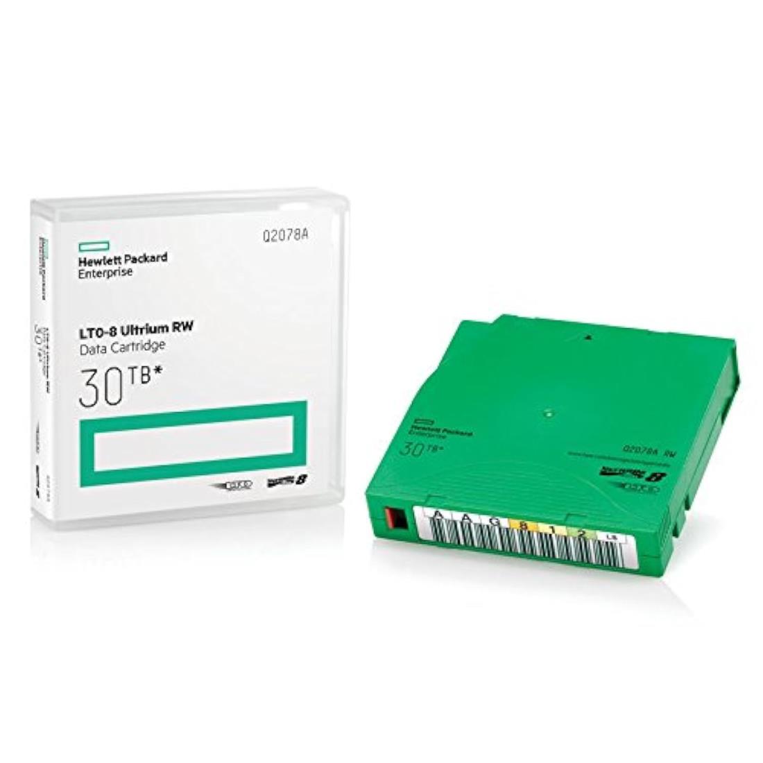 HP LTO8 Ultrium 30TB RW データカートリッジ (新品) LTO-8