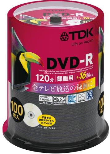 TDK 録画用DVD-R CPRM対応 16倍速対応 パールカラーディスク 100枚スピンドル DR120DC100PUD TDK 録画用DVD-R CPRM対応 16倍速対応 パールカラーディスク 100枚スピンドル DR120DC100PUD