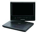 グリーンハウス 10.1型ワイド液晶 ポータブルブルーレイディスクプレーヤー ブラック GH-PBD10B-BK