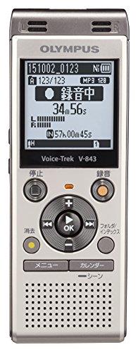 OLYMPUS ICレコーダー VoiceTrek 8GB MicroSD対応 V-843 シャンパンゴールド V-843 GLD OLYMPUS ICレコーダー VoiceTrek 8GB MicroSD対応 V-843 シャンパンゴールド V-843 GLD