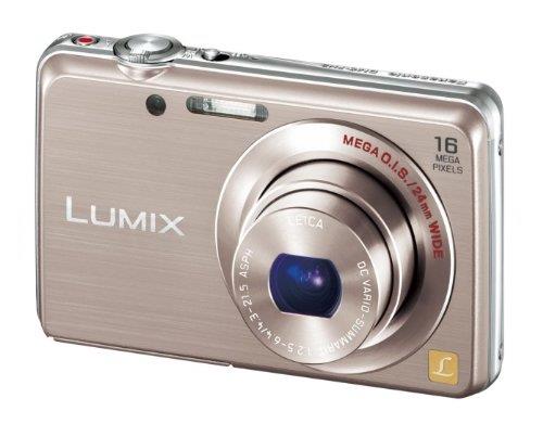 パナソニック デジタルカメラ ルミックス FH8 光学5倍 ピンクゴールド DMC-FH8-N