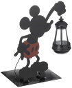 セトクラフト(Seto Craft) ソーラーライト ディズニーシルエットシリーズ SD-6071 自動で点灯するソーラーライト ブラック/レッド 高さ:約28...