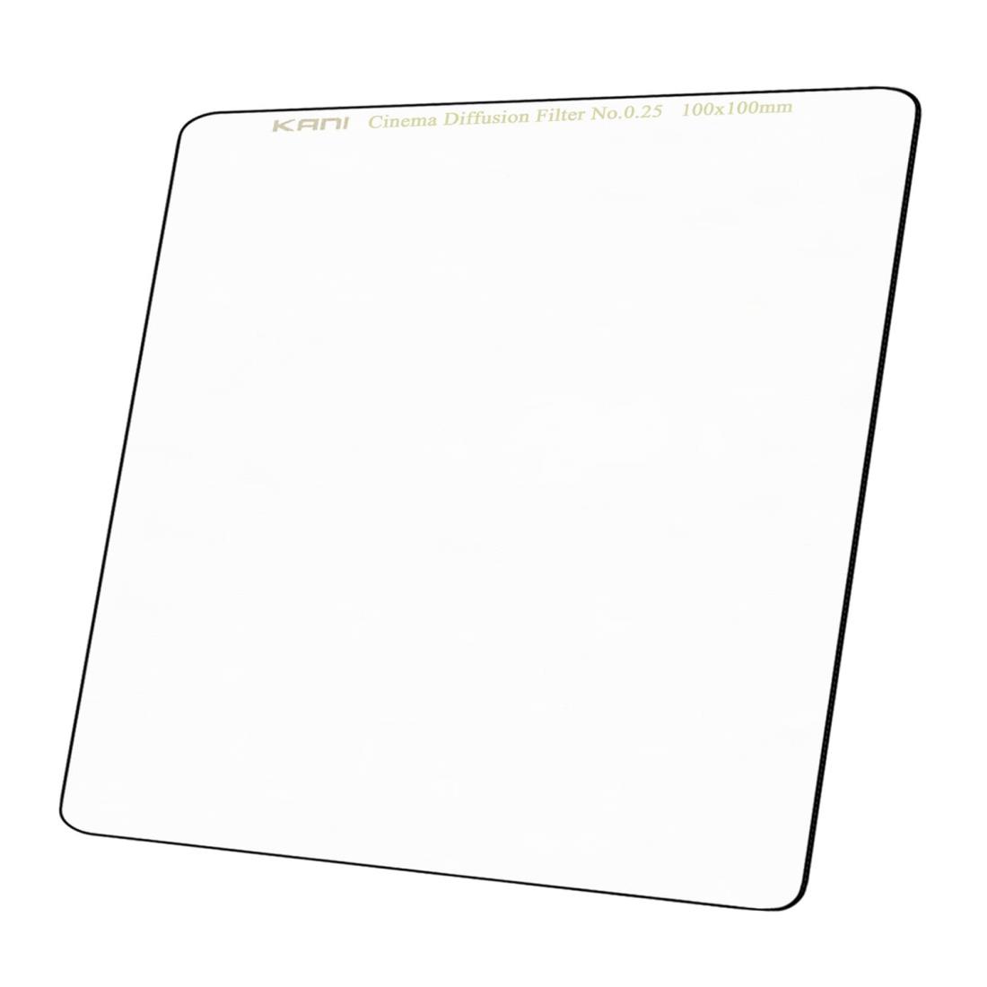 KANI 角型フィルター シネマディフュージョンフィルター No.0.25 100x100mm / ブラックミスト Black Mist No.025