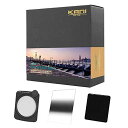 KANI 75mm スターターセット NDフィルター 角型フィルター (75mmホルダー、Dual Purpose GND0.75、ND1000、Frame C...