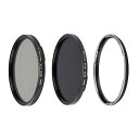 Kenko フィルターセット ワンタッチ着脱フィルターキット ED 72mm用 ND16/C-PLセット 撥水・撥油コーティング バヨネット式 日本製 3897...