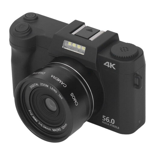 4K Youtube Vlogging カメラ、16X ズーム 56MP オートフォーカス写真用デジタルカメラ、旅行写真 Vlogging 用ポータブルコンパクトカメラ、ティーン向け 4K Youtube Vlogging カメラ、16X ズーム 56MP オートフォーカス写真用デジタルカメラ、旅行写真 Vlogging 用ポータブルコンパクトカメラ、ティーン向け