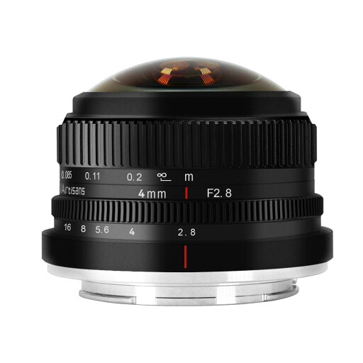 7 Artisans 4mm F2.8 魚眼レンズ超広角レンズM43フレームマニュアルフォーカスプライムレンズ Canon Eos-M1 Eos-M2 Eos-M3/M5/M6/M10/M50 用のミラーレス一眼カメラに対応。 7 Artisans 4mm F2.8 魚眼レンズ超広角レンズM43フレームマニュアルフォーカスプライムレンズ Canon Eos-M1 Eos-M2 Eos-M3/M5/M6/M10/M50 用のミラーレス一眼カメラに対応。
