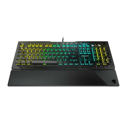 ROCCAT Vulcan Pro 光学 RGB ゲーミングキーボード フルサイズ US 英語配列モデル 静音 リニア(オプティカル) 国内正規品 ドイツデザイン ROC-12-536 ROCCAT Vulcan Pro 光学 RGB ゲーミングキーボード フルサイズ US 英語配列モデル 静音 リニア(オプティカル) 国内正規品 ドイツデザイン ROC-12-536