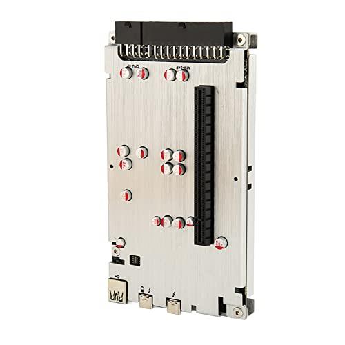 ラップトップ用グラフィックスドッキングステーション、Thunderbolt GPU Dock 3/4と互換性のある32Gbps外部グラフィックスカード、SFXおよびATXブラケット付き、デイジーチェーン、PD充電