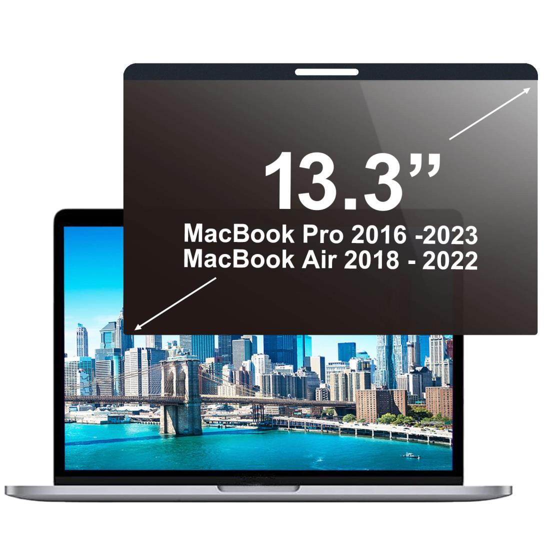 YMYWorld 覗き見防止 Macbook Pro 13 M1 / M2 2022 保護フィルム マグネット式 プライバシー フィルター 反射防止 アンチグレア (MacBook Pro 13インチ 2016年以降)