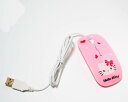 キティ マウス ワイヤレス 光学式 有線 usb ハローキティ kitty 桃 心