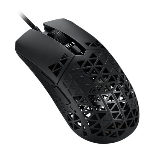 ASUS TUF Gaming M4 Air 有線ゲーミングマウス 16000DPIセンサー 6つのプログラム可能なボタン 超軽量エアシェル IPX6防水 ASUS抗菌ガード TUFゲーミングパラコード ピュアPTFEフィート ブラック ASUS TUF Gaming M4 Air 有線ゲーミングマウス 16000DPIセンサー 6つのプログラム可能なボタン 超軽量エアシェル IPX6防水 ASUS抗菌ガード TUFゲーミングパラコード ピュアPTFEフィート ブラック
