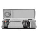 Geekria キーボード+マウスケース 65%コンパクト 68キー ワイヤレスンメカニカルゲーム キーボード収納ケース Keychron K6 Bluetooth 5.1 Nuphy Halo65 に適合