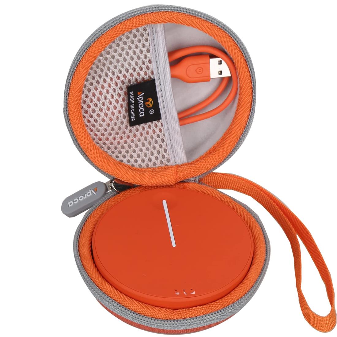 Aproca ハードストレージタベルケース Skyroam Solis Lite | 4G LTE WiFiモバイルホットスポット用