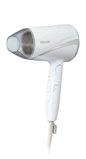 テスコム ヘアドライヤー プロテクトイオン 折りたたみ 大風量 軽量 冷温風 ラク抜きプラグ ホワイト TD360A-W テスコム ヘアドライヤー プロテクトイオン 折りたたみ 大風量 軽量 冷温風 ラク抜きプラグ ホワイト TD360A-W