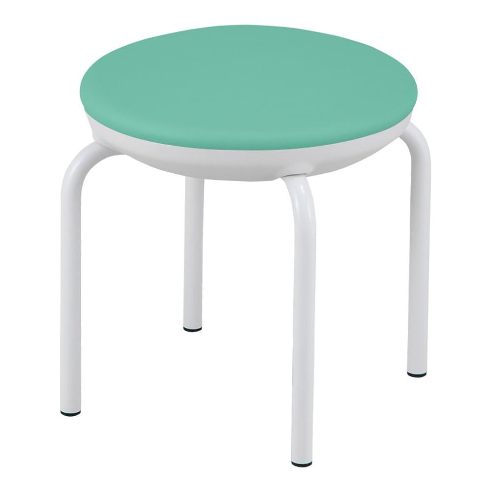 アズワン サスティナブルセレクトチェア スタッキング仕様 グリーン NVST-GRN 9-1282-04(4)