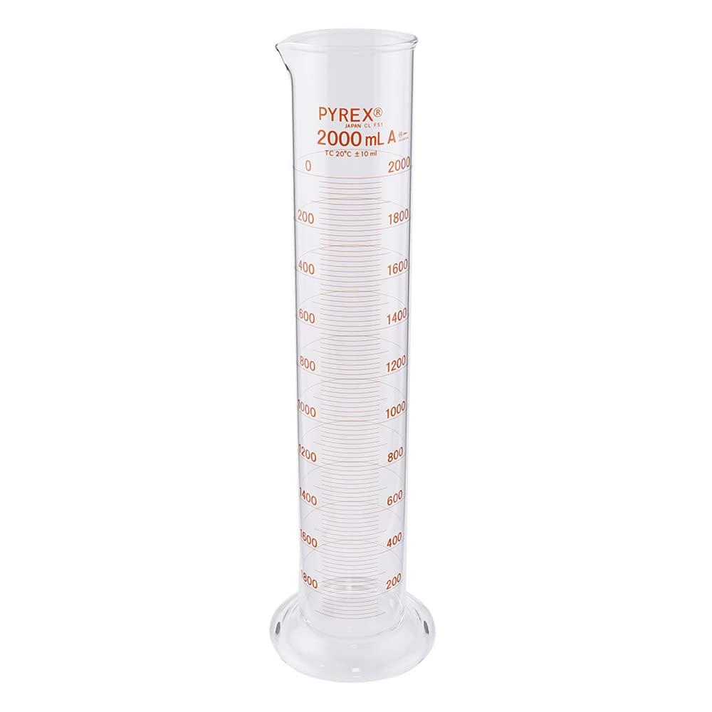 コーニング・PYREX (R) メスシリンダー 3022JIS-2L JIS規格 2000mL