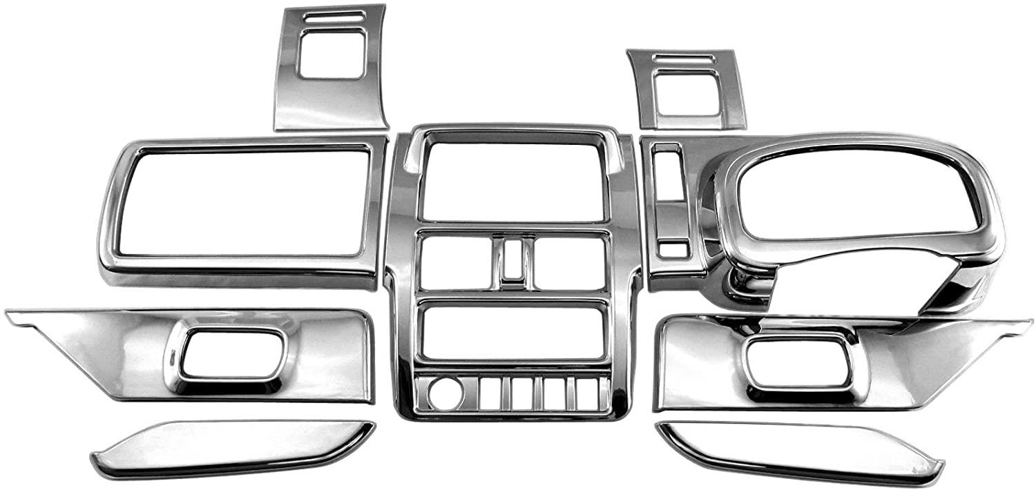 BRIGHTZ スーパー キャリイ DA16T メッキインテリアパネルセット 9PC 【 WOOD－PAN－007 】 DA16 DA A16 16 キャリトラック キャリィトラック キャリートラック キャリィートラック