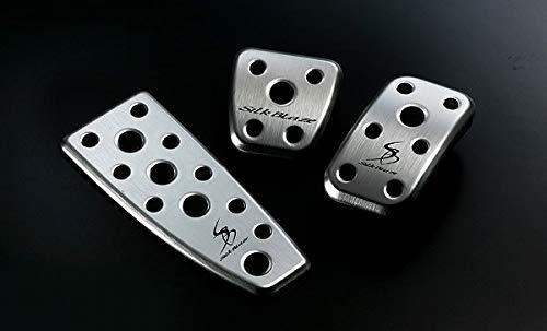 SilkBlaze/200系ハイエース/TRH2##/KDH2##（H16.08～） アルミスポーツペダル＆フットレスト 3P 品番：SB-ASP-200HI