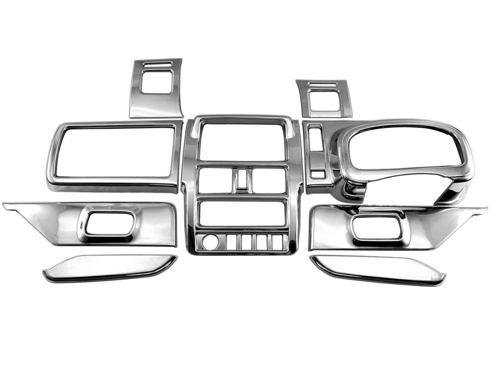 BRIGHTZ キャリイトラック DA16T メッキインテリアパネルセット 9PC 【 WOOD－PAN－007 】 DA16 DA A16 16 キャリトラック キャリィトラック キャリートラック キャリィートラック