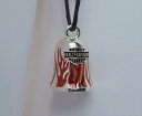 ハーレーダビッドソン Red FlamesRide Bell シルバー レッド バイクアクセサリ Ride Bell ライダーベル ライドベル HRB030