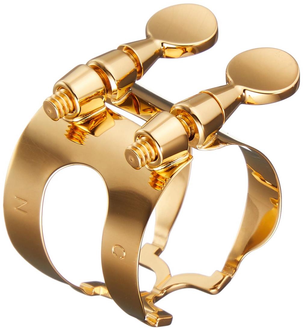 Harrison Hurtz ハリソン・ハーツ B♭クラリネット用リガチャー ゴールドプレート(金メッキ)仕上げ