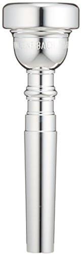 カップが大きく、パワフルな奏者に向く。音にまとまりがあり、遠鳴りがする。直径 17mmカップの深さ M (普通)リムの厚さ MW (中位)。説明 世界中のプロフェッショナルら初心者まで最もよく使われています。 貧弱な楽器をレベルアップさせ、良い楽器は一層よくなります。 豊かな音量で、イントネーションに優れ、高い音から低い音まで反応が良く、響きが豊かで全音域にわたって音の粒が揃い、適度な抵抗が疲労を防ぎます。 カップが大きく、パワフルな奏者に向く。音にまとまりがあり、遠鳴りがする。 直径 17mm カップの深さ M (普通) リムの厚さ MW (中位)。 BACH MP TRUMPET 1 1/4C