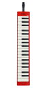 ヤマハ YAMAHA 大人のピアニカ 37鍵 レッドP-37ERD2 演奏用パイプ(ロング、ショート) ショルダーストラップ ソフトケース付き(2)