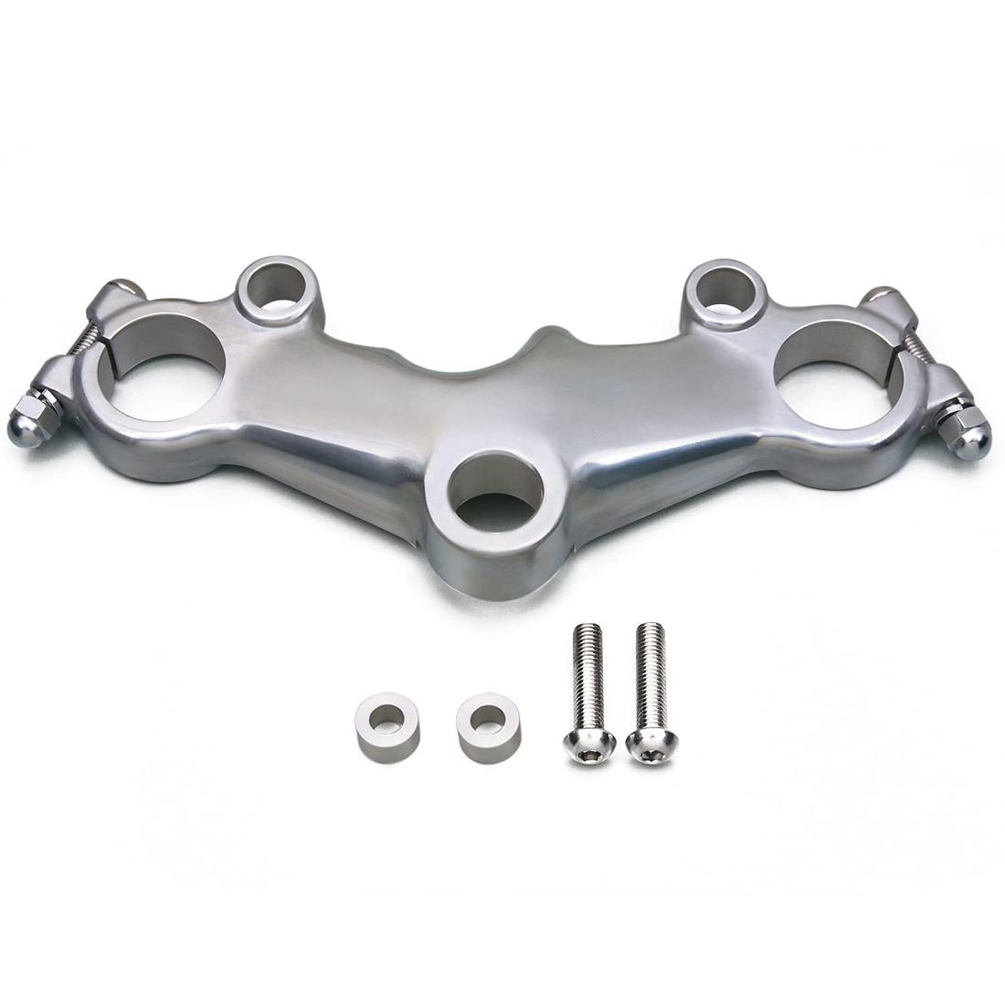 デイトナ(Daytona) バイク用 トップブリッジ SR400(03-20)用 ビンテージトップブリッジ 48220