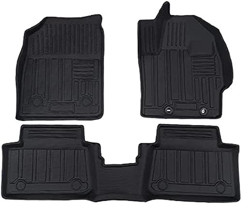 WELLVIE 新型 ヤリスクロス ヤリス フロアマット 立体 3D カーマット フロント リア 3枚セット 防水 MX..