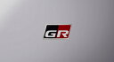 TRD アクア NHP10 GR SPORT GRディスチャージテープ(GRロゴ入りアルミテープ) 小:4枚セット MS373-00002