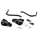 ジータレーシング(ZETA RACING) 大径バー用(28.6mm) アーマーハンドガードXCキット ブラック F5348(旧品番:ZE72-5019) ダー...