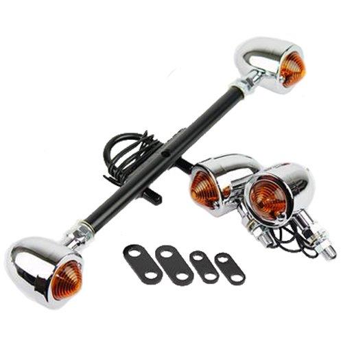 グッズ(GOODS) ダウンマウントウインカーキット(ロング) スモールバレットクリア SR400/500 61-73121-LSR