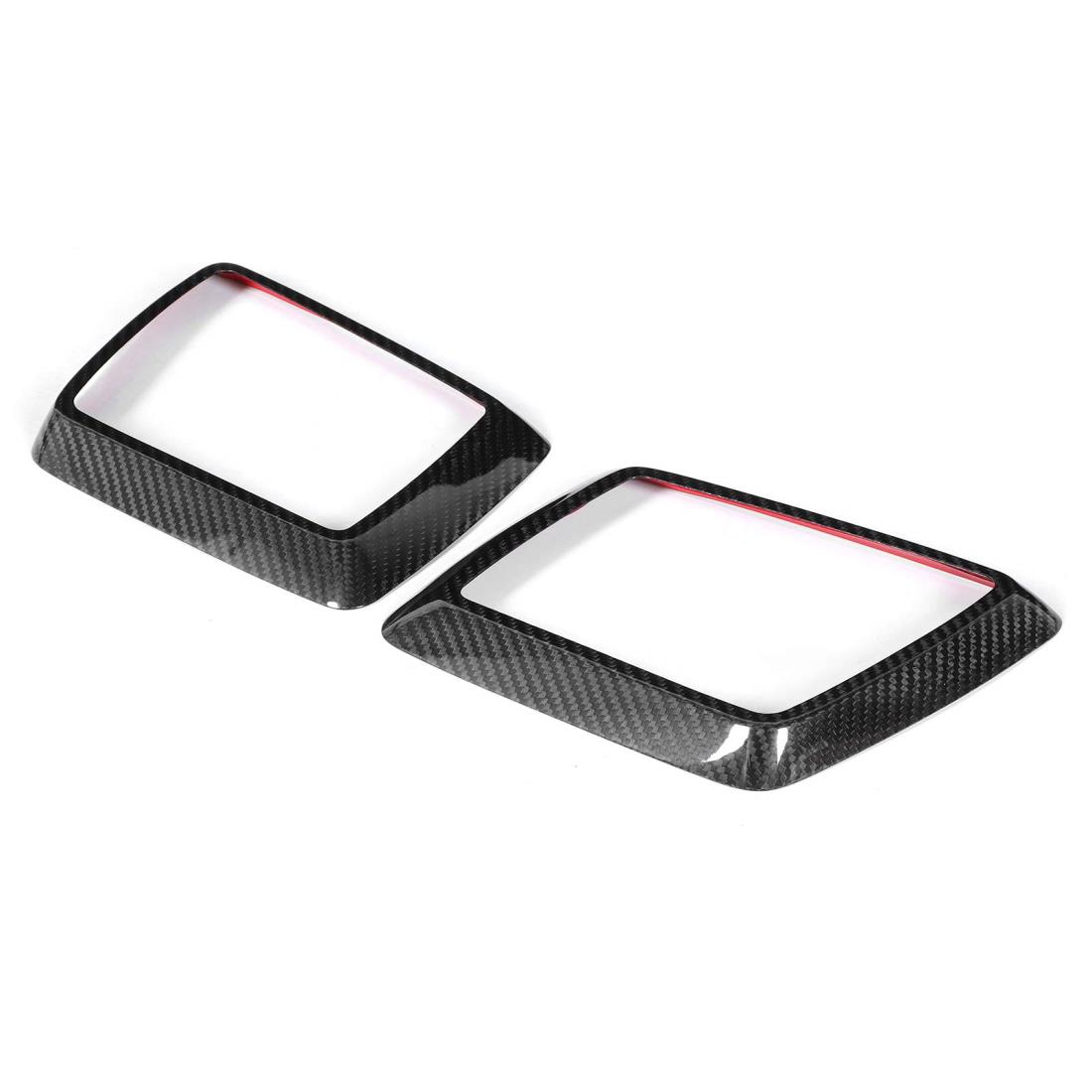 フードウインカートリム、Qiiluフードターンシグナルトリム、W463A W464Gクラス2018-2020に適合したカーボンファイバーフードターンシグナルトリム