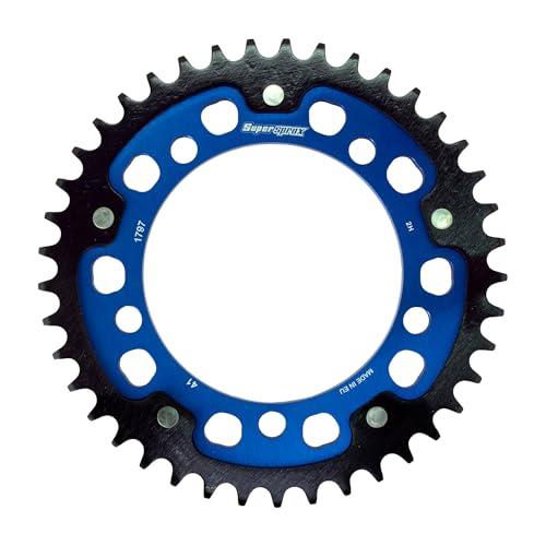 スーパースプロックス(Supersprox) ドリブン スプロケット リア ステルス (STEALTH) アルミ&スチール 41T ブルー RST-1797:41-BLU GSX1400 01-08