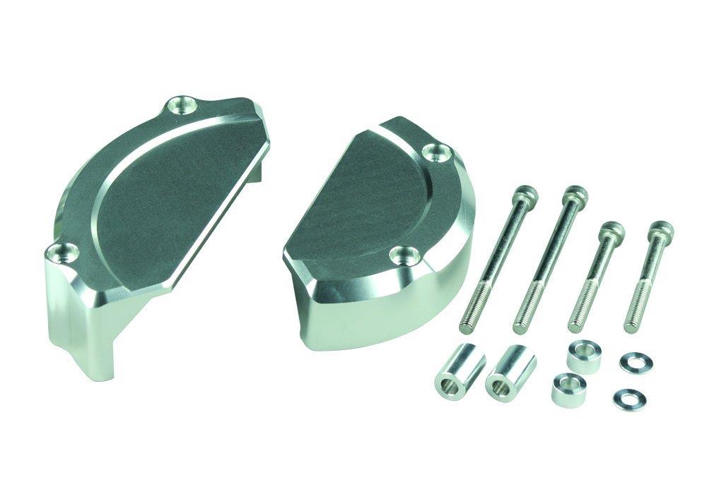 ポッシュ(POSH) バイク用品 エンジンガード (左右セット) CB1300SF(1998-2013年) | X-4/LD | CB1300SB(2005-2013年) | CB1100/EX/RS(2010-2019年) シルバー 053302-03